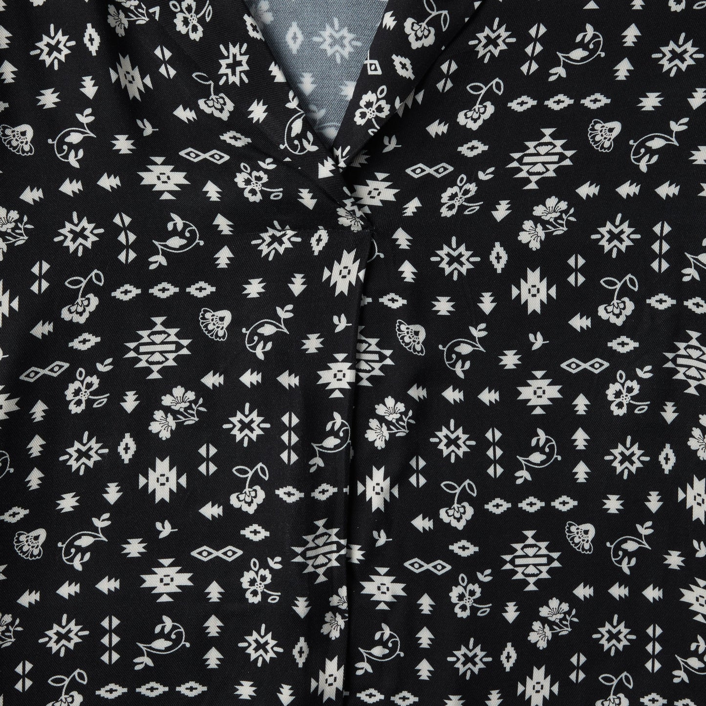 Southwestern Ditzy Print Blouse Women