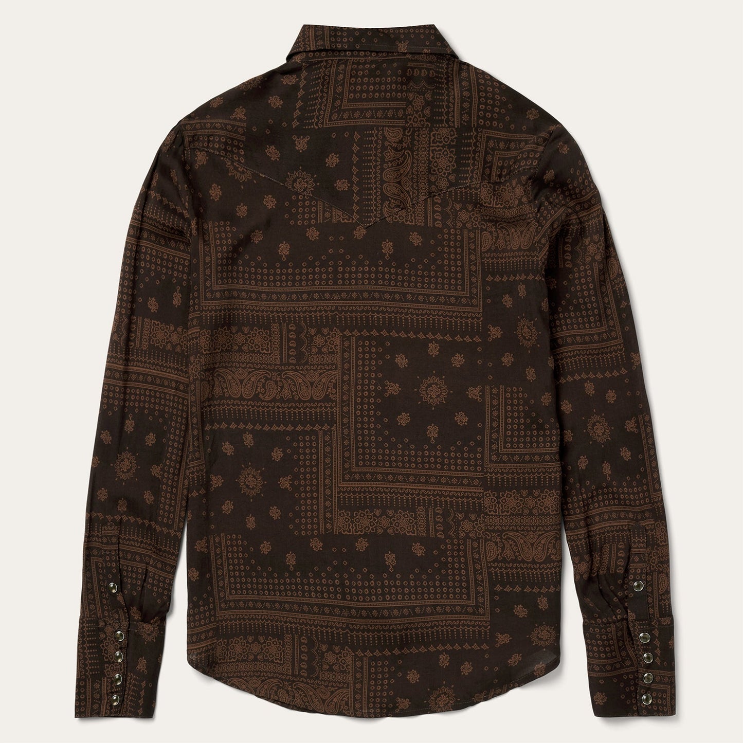 Patchwork Bandana Print Shirt Women