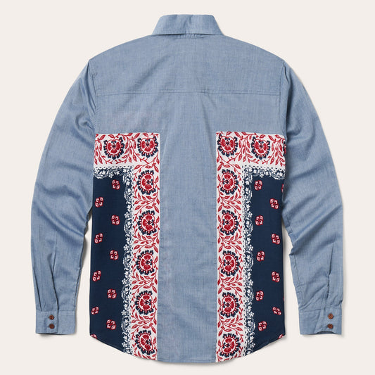 Chambray Bandana Shirt Women