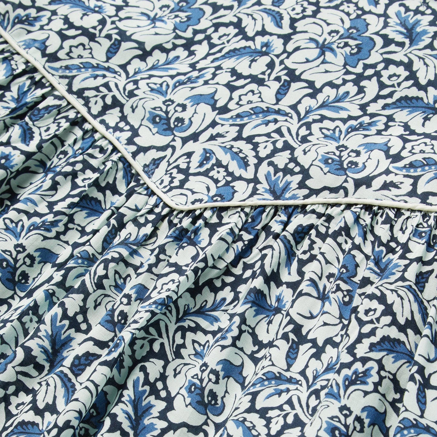 Indigo Tapestry Print Blouse Women