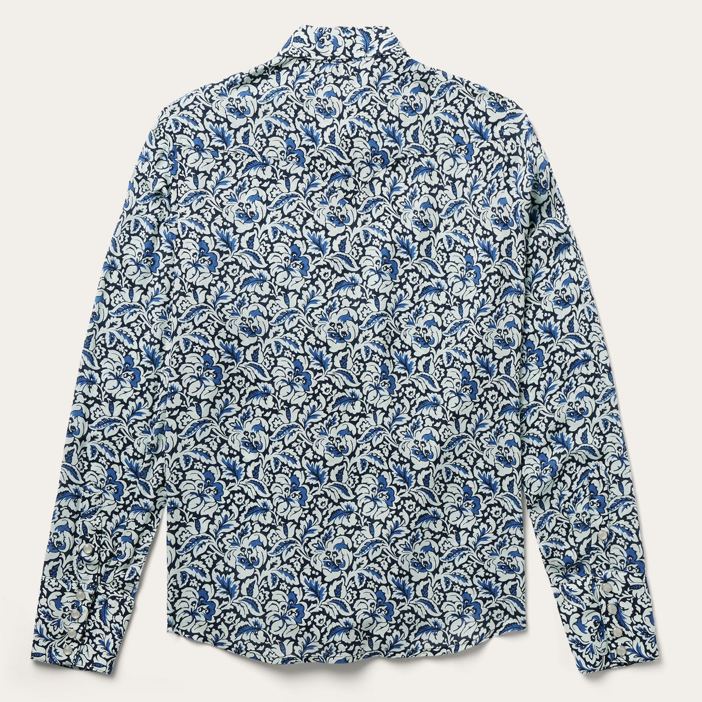 Indigo Tapestry Print Shirt Women