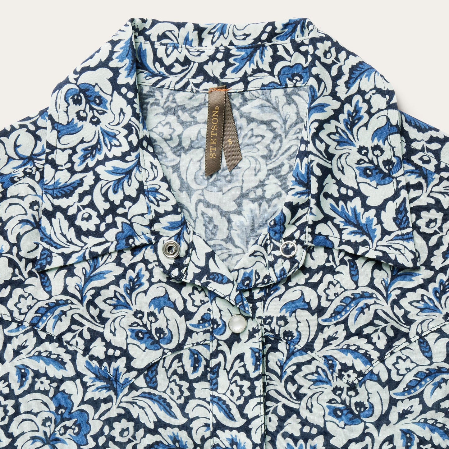 Indigo Tapestry Print Shirt Women