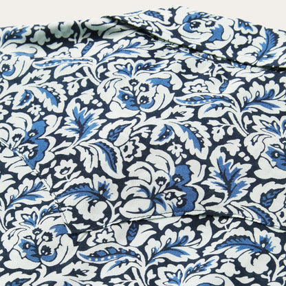Indigo Tapestry Print Shirt Women
