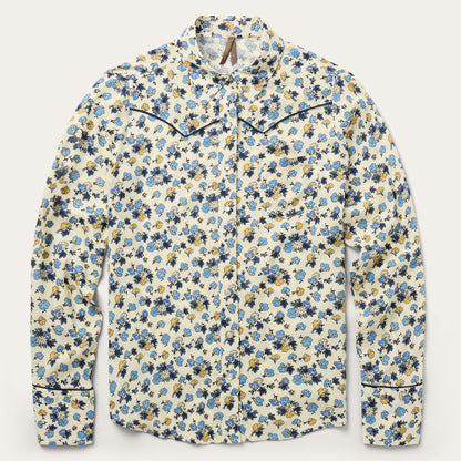 Field Flowers Print Shirt Women