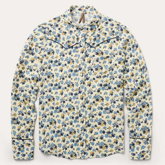 Field Flowers Print Shirt Women