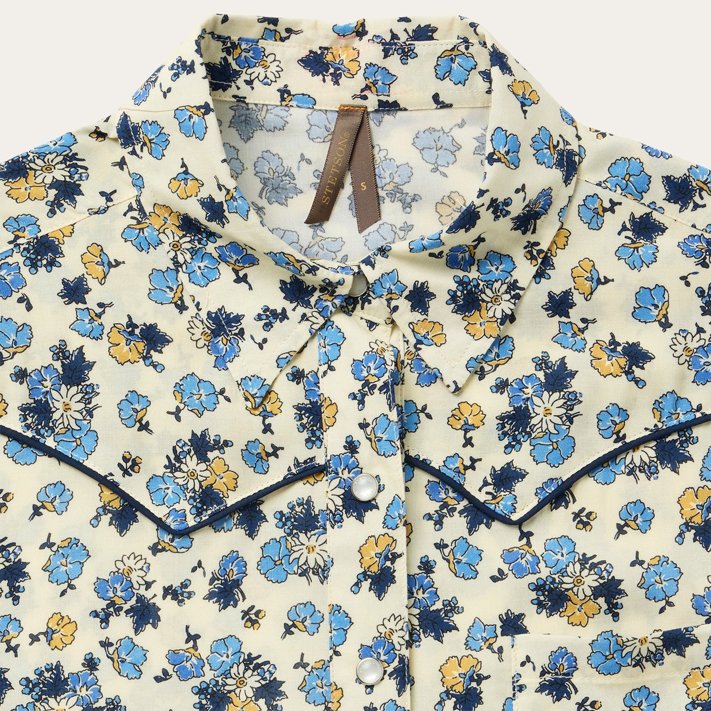 Field Flowers Print Shirt Women