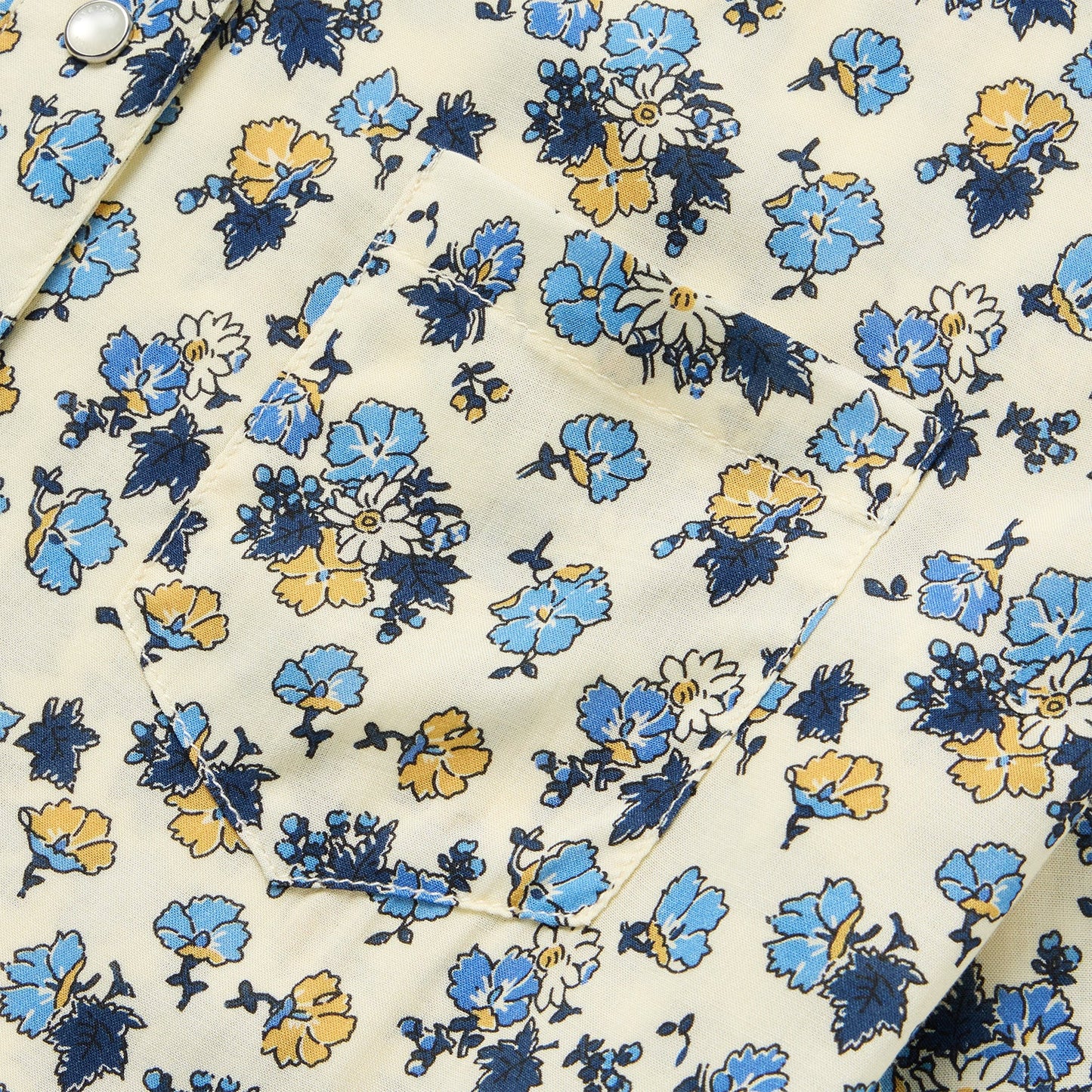 Field Flowers Print Shirt Women