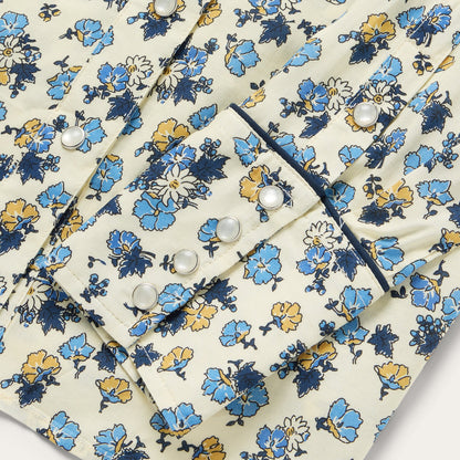 Field Flowers Print Shirt Women