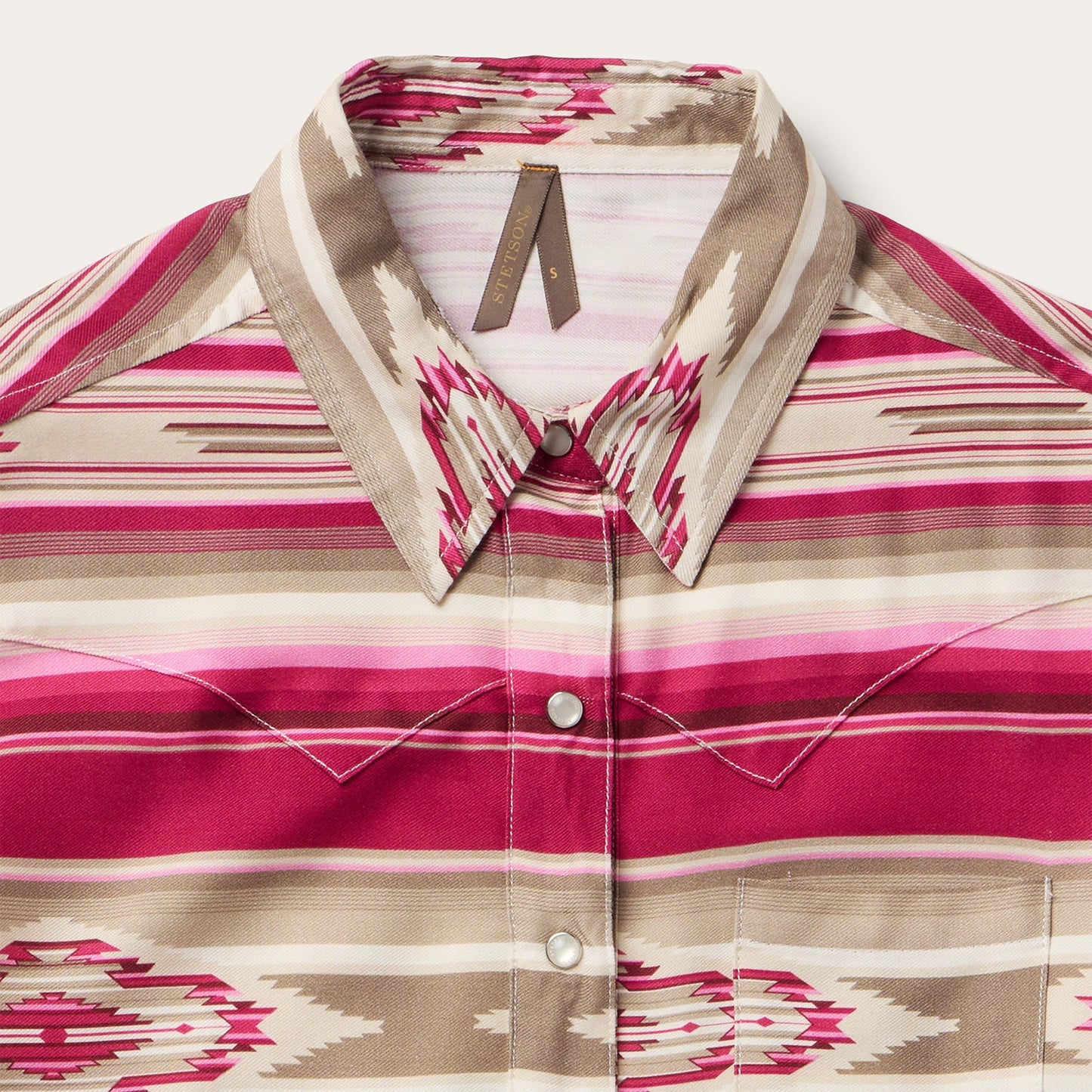 Scarlet Serape Western Shirt Women