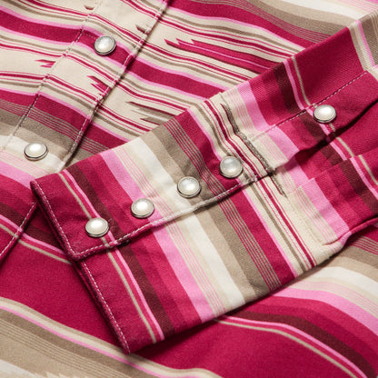 Scarlet Serape Western Shirt Women