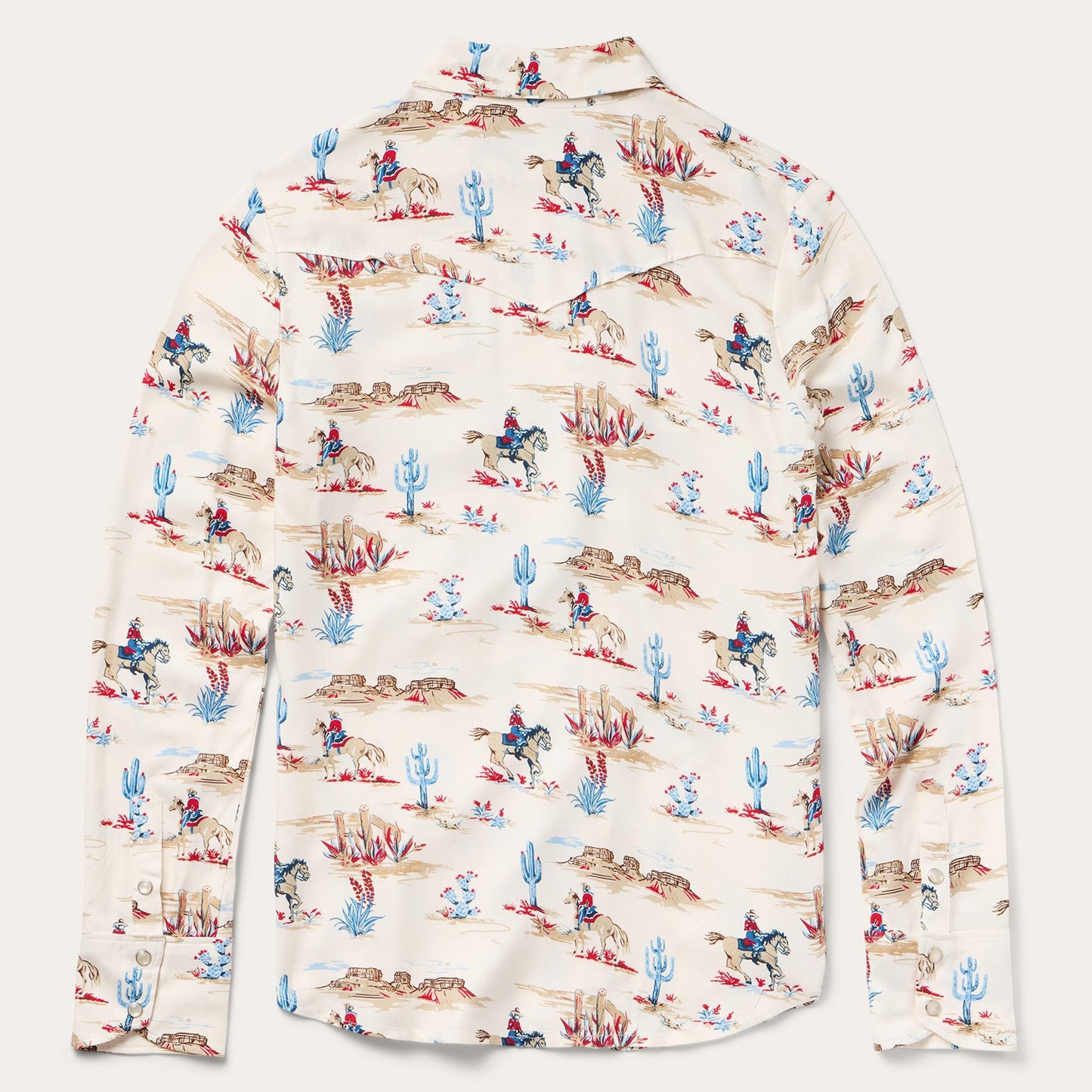 Desert Trail Print Western Shirt Women