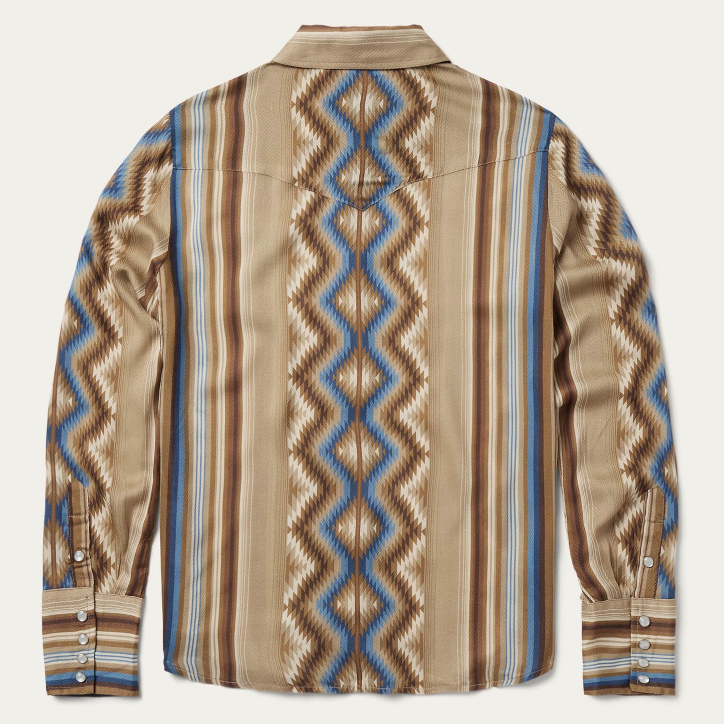 Sand Serape Print Shirt Women