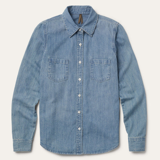 LongSleeved Denim Shirt Women