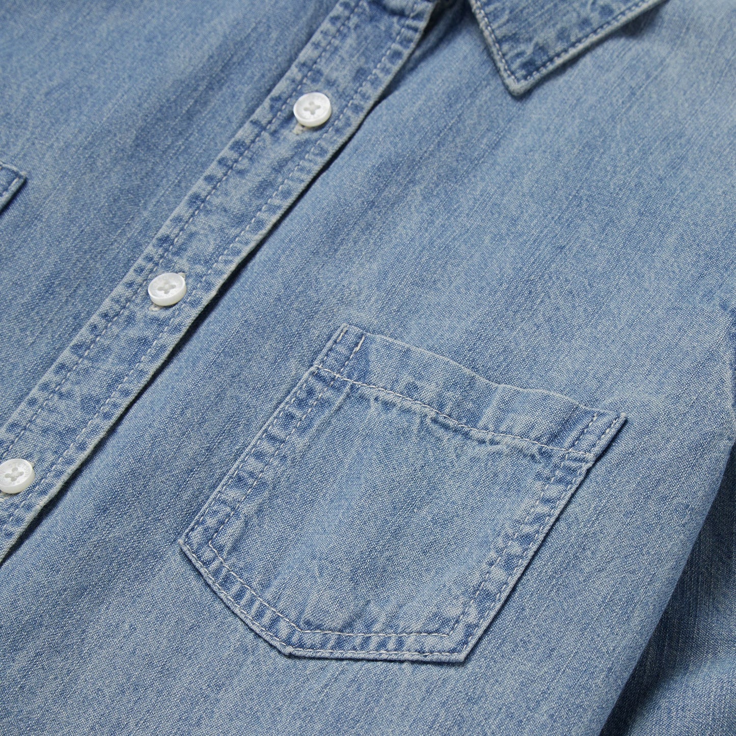 LongSleeved Denim Shirt Women