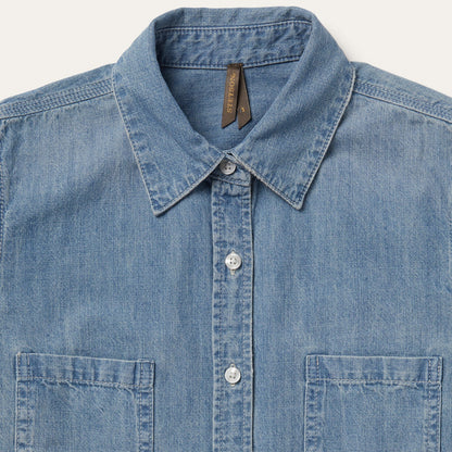 LongSleeved Denim Shirt Women