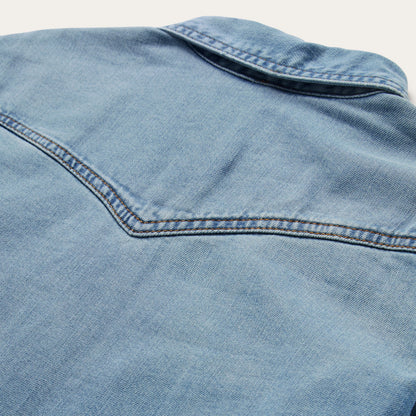 Loose Fit Denim Shirt Women