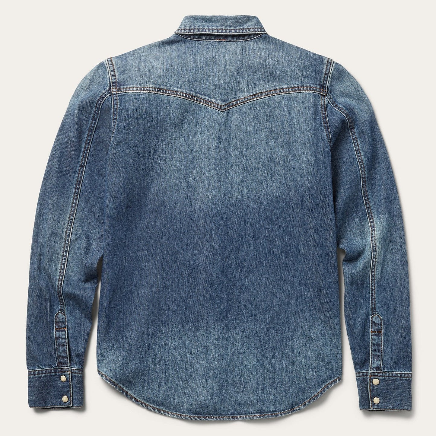 Distressed Denim Shirt Women