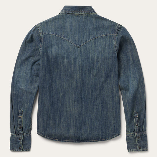 Dirty Denim Boyfriend Fit Shirt Women