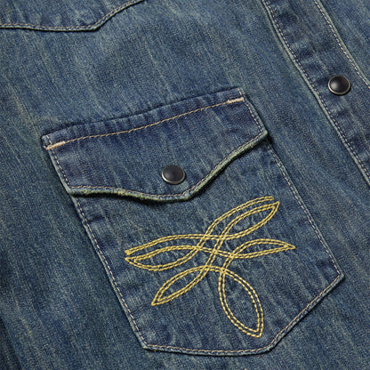 Dirty Denim Boyfriend Fit Shirt Women