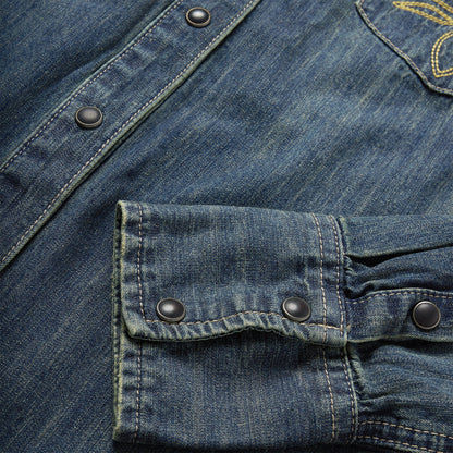 Dirty Denim Boyfriend Fit Shirt Women