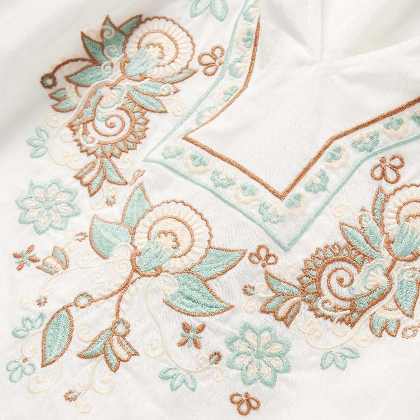 Cotton Voile Peasant Blouse Women