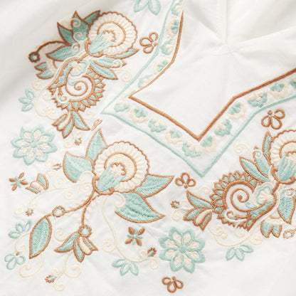 Cotton Voile Peasant Blouse Women