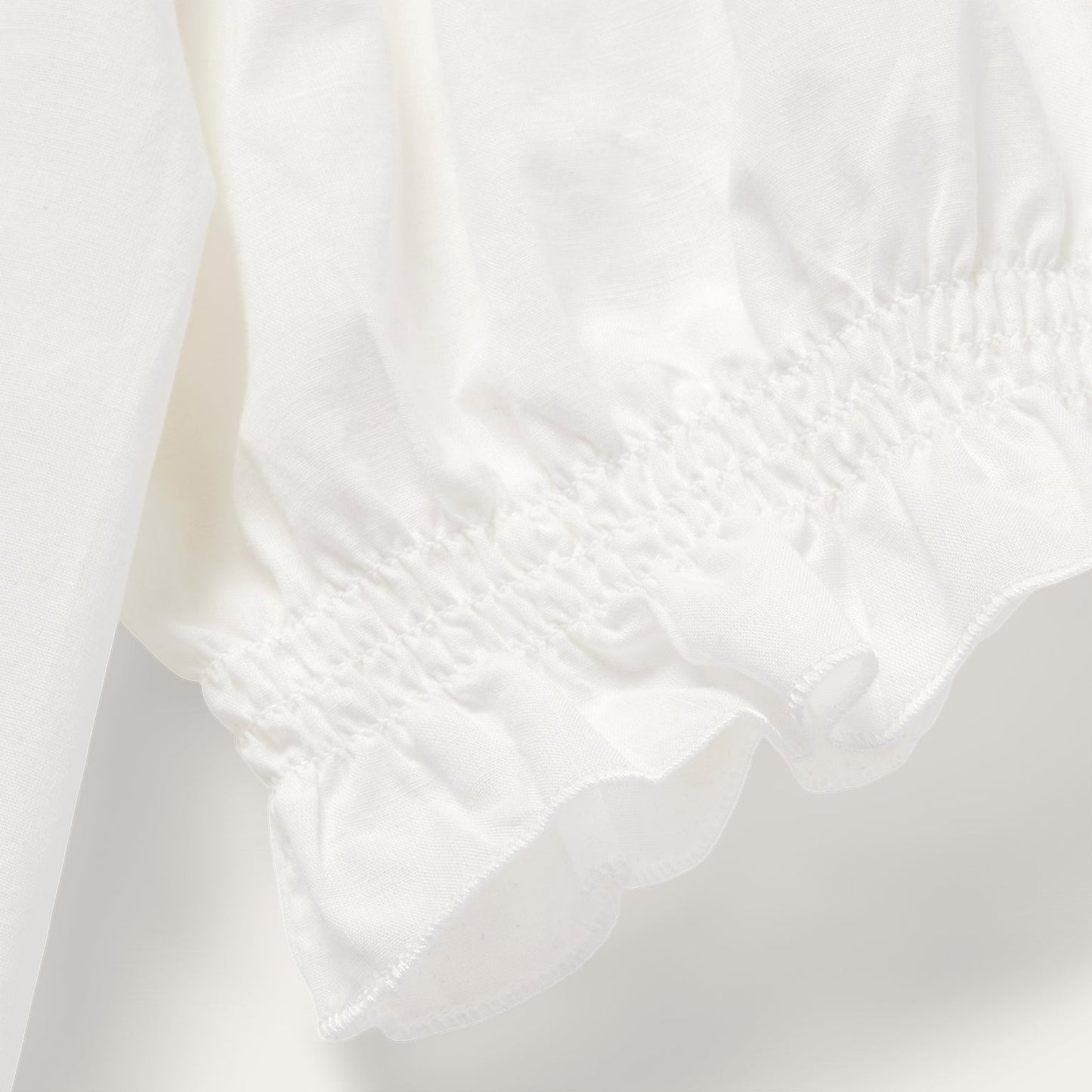 Cotton Voile Peasant Blouse Women
