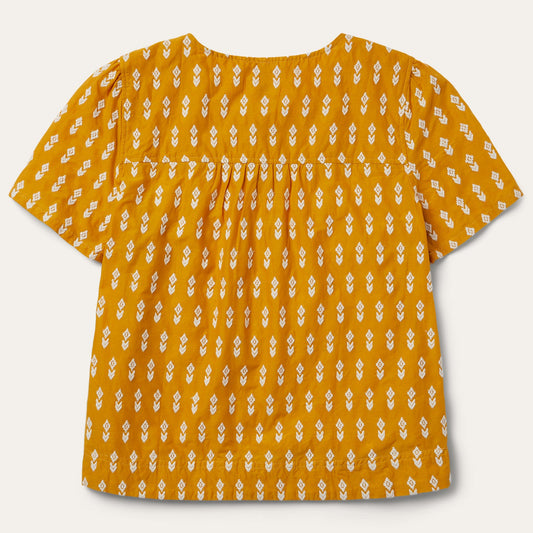 ShortSleeved Aztec Blouse Women