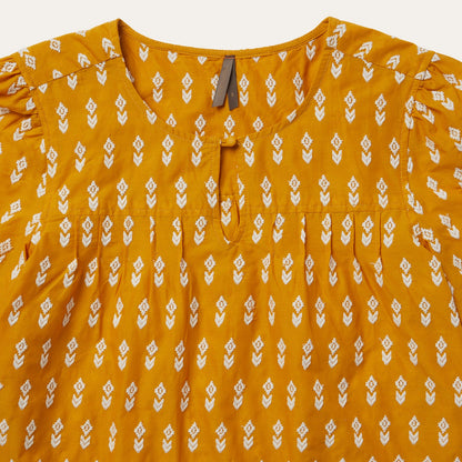 ShortSleeved Aztec Blouse Women