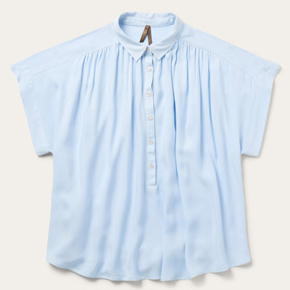 Twill Collared Blouse Women