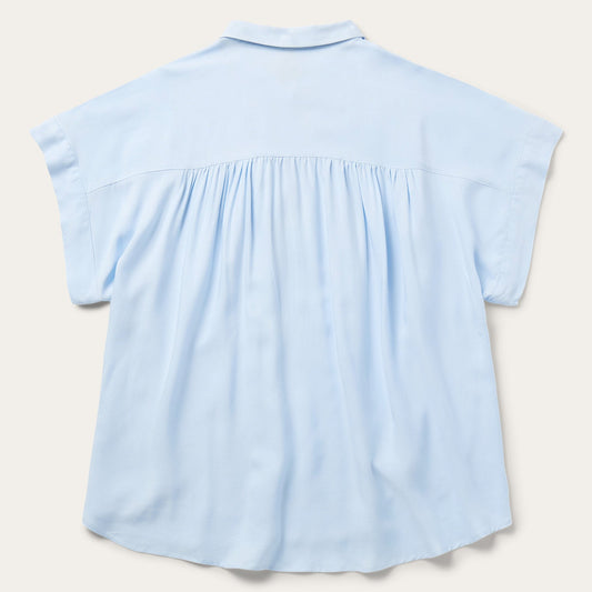 Twill Collared Blouse Women
