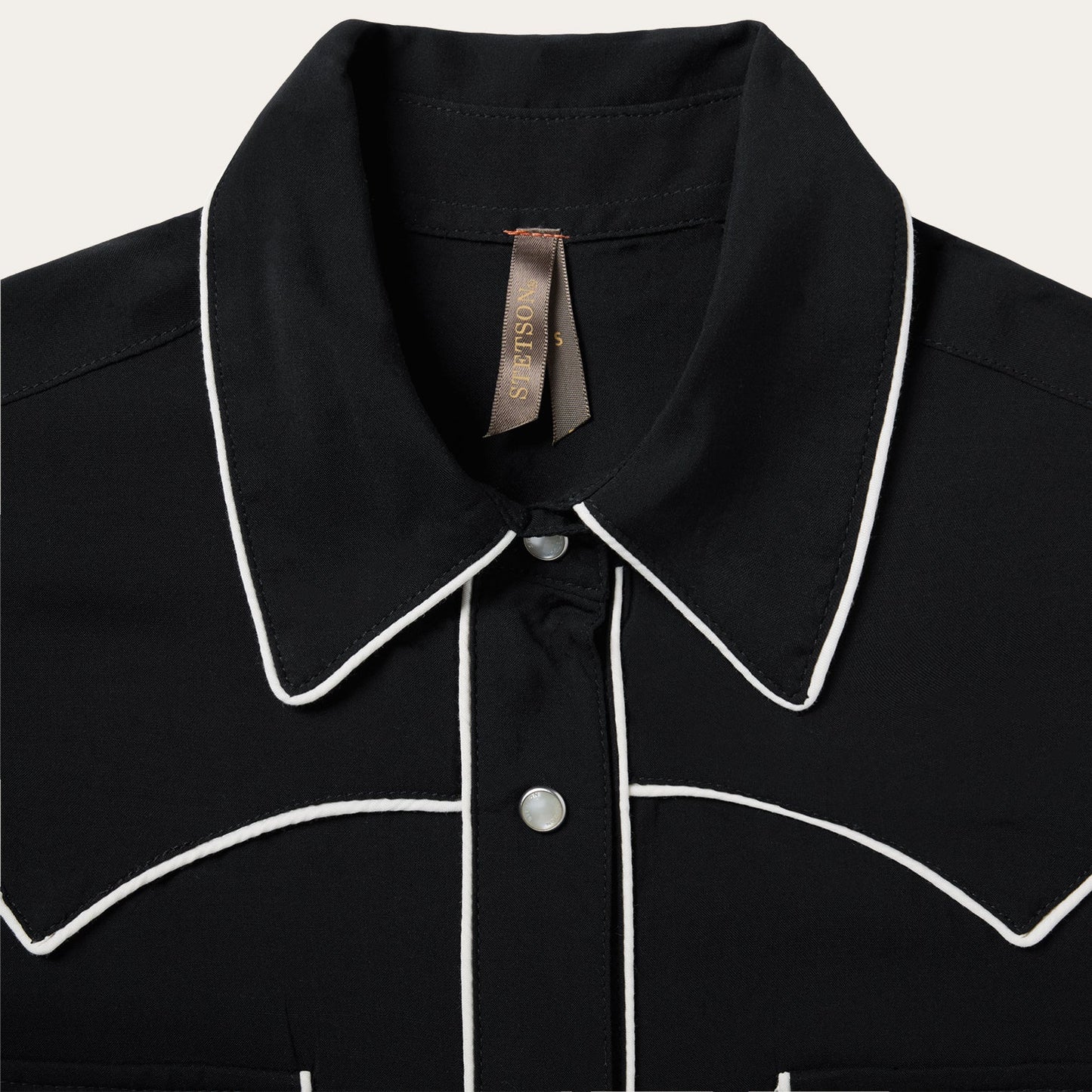 Black Sleeveless Western Shirt Women