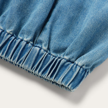 Button Front Denim Tank Top Women