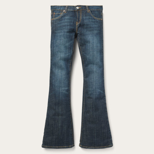 816 Classic Boot Cut Jeans In Dark Wash Women