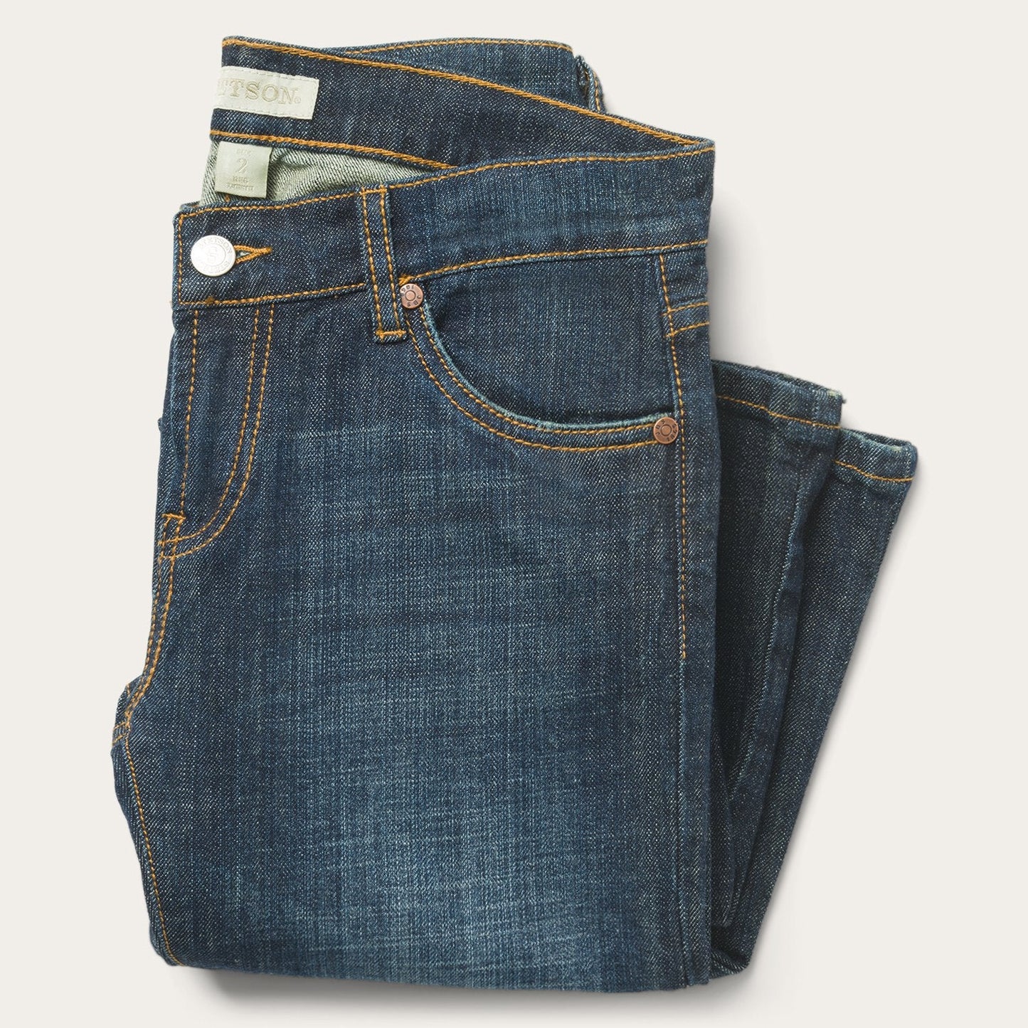 816 Classic Boot Cut Jeans In Dark Wash Women