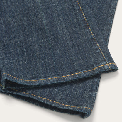816 Classic Boot Cut Jeans In Dark Wash Women