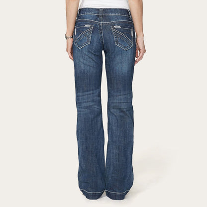 214 City Trouser Jeans With Chevron Back Pocket Women
