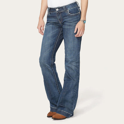 214 City Trouser Jeans With Chevron Back Pocket Women