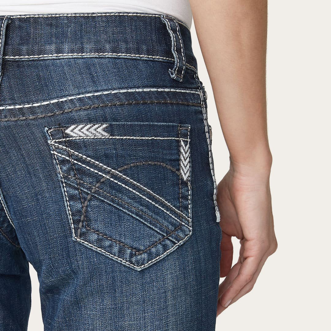 214 City Trouser Jeans With Chevron Back Pocket Women