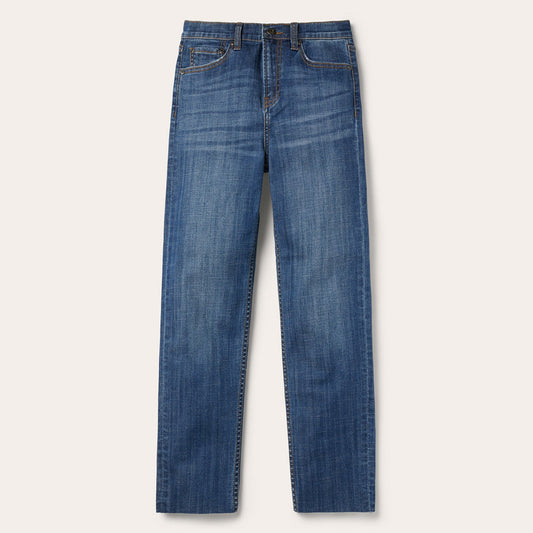 915 High Rise Straight Fit Crop Jeans Women