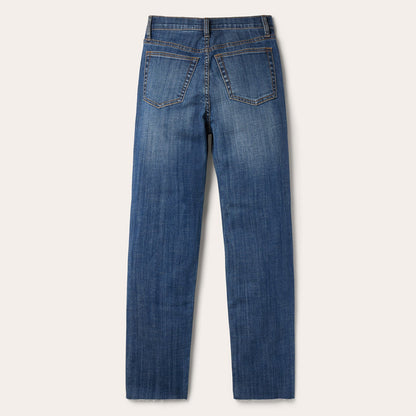 915 High Rise Straight Fit Crop Jeans Women
