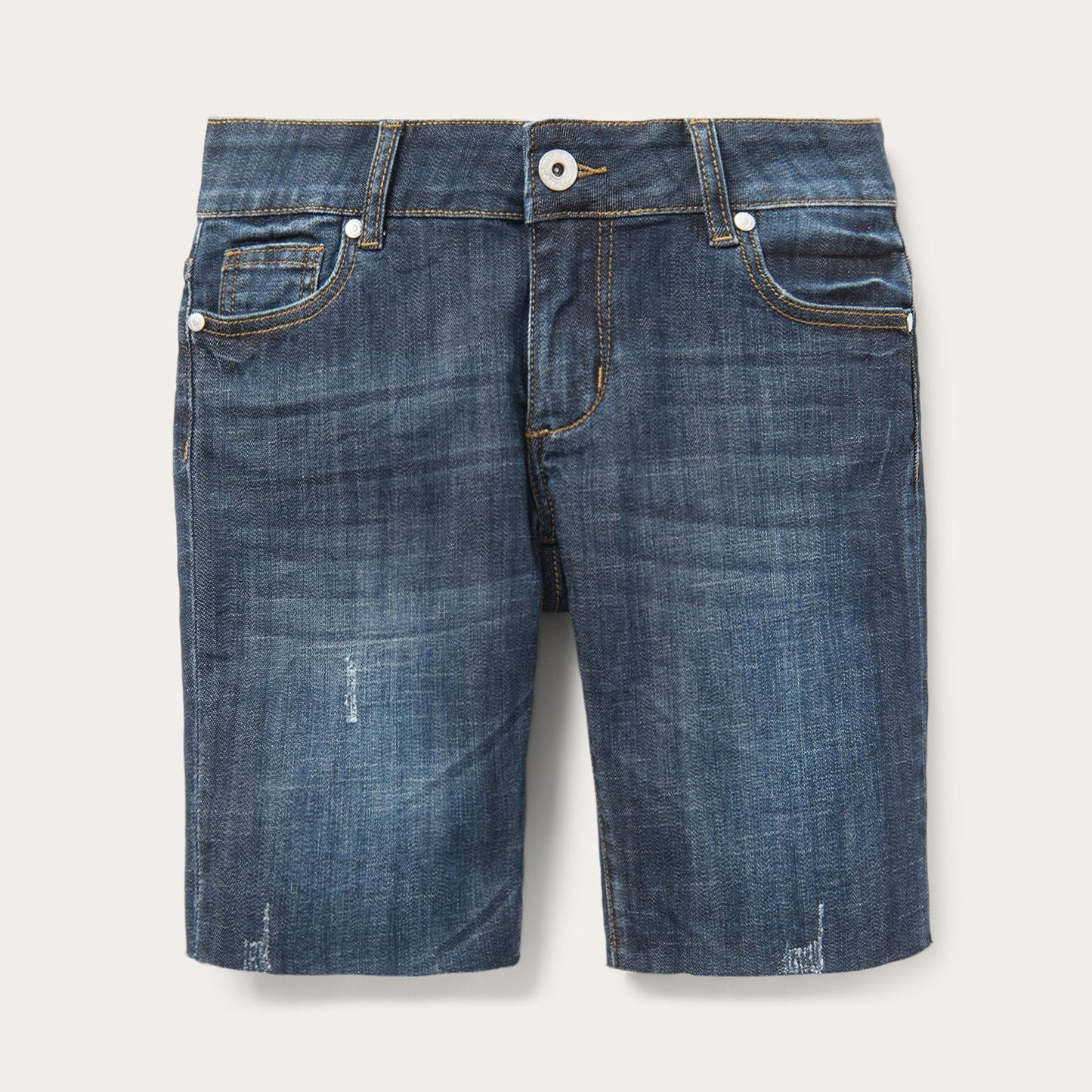 Dark Wash Denim Shorts Women