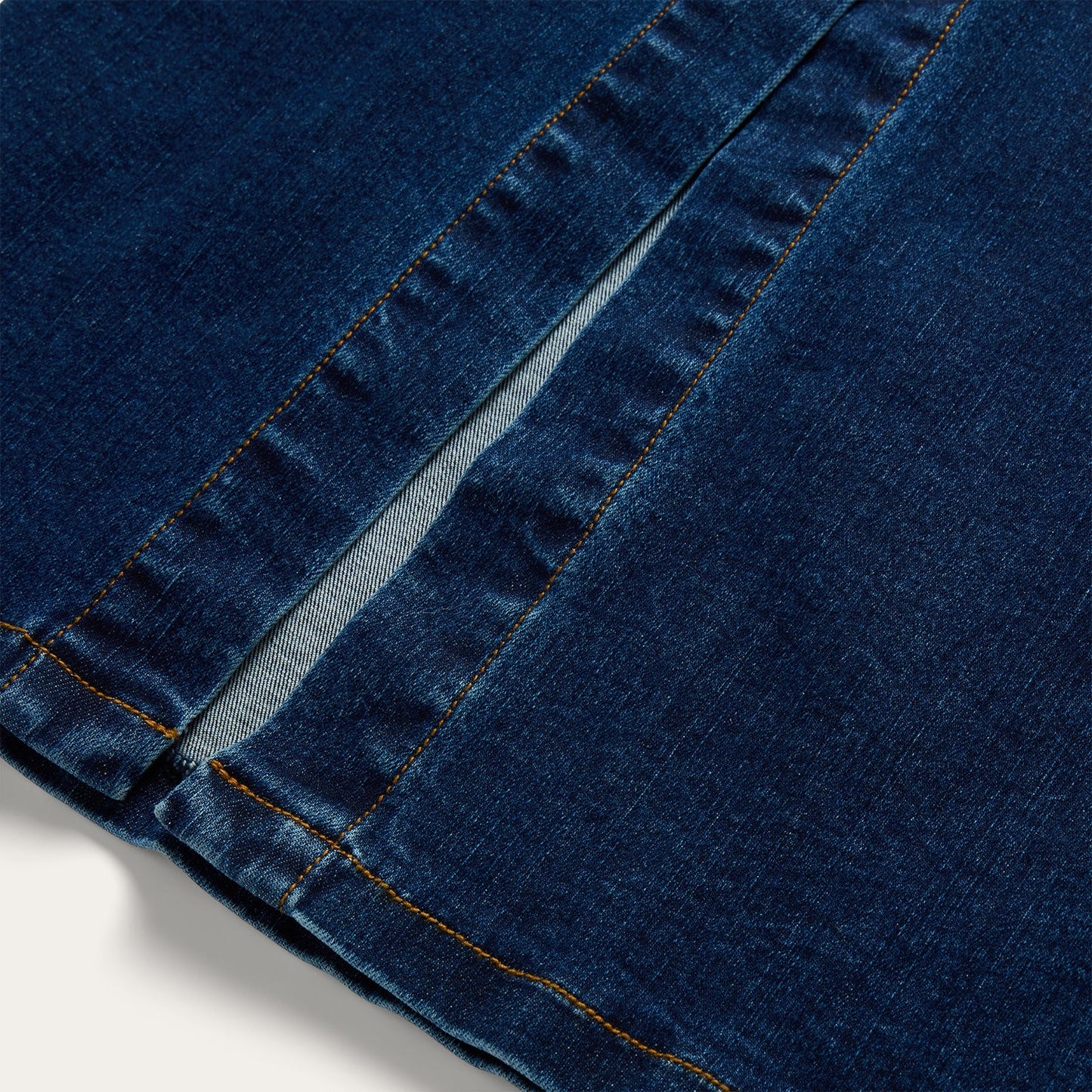 Stretch Denim Fitted Dress Women