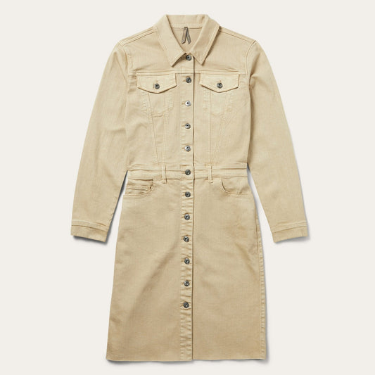 Workwear Inspired Shirt Dress Women