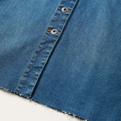 Premium Denim Shirt Dress Women