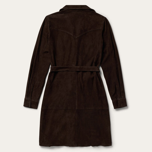 Lambskin Shirt Dress Women