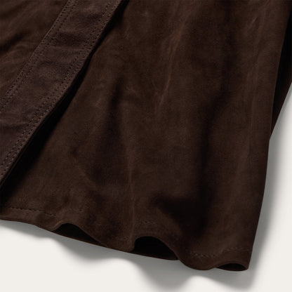 Lambskin Shirt Dress Women