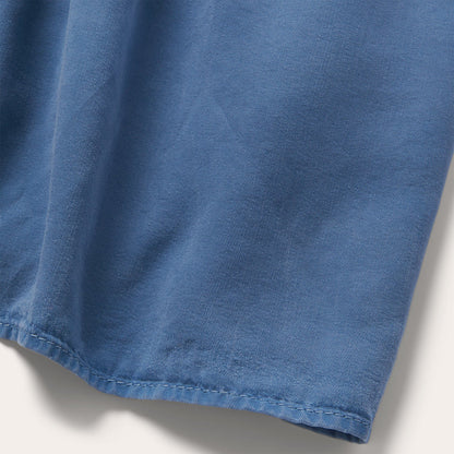 Denim Long Three Tiered Dress Women