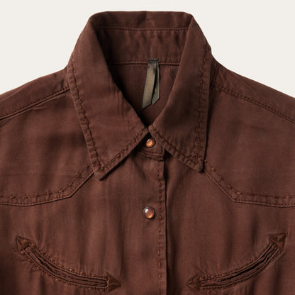 Tobacco Western Dress Women