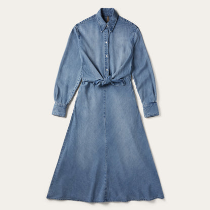 Denim TieFront Dress Women